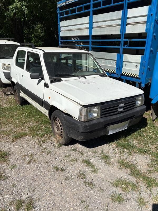 Usata Fiat Panda 54 CV (39 kW) 2002 Bianco Utilitaria