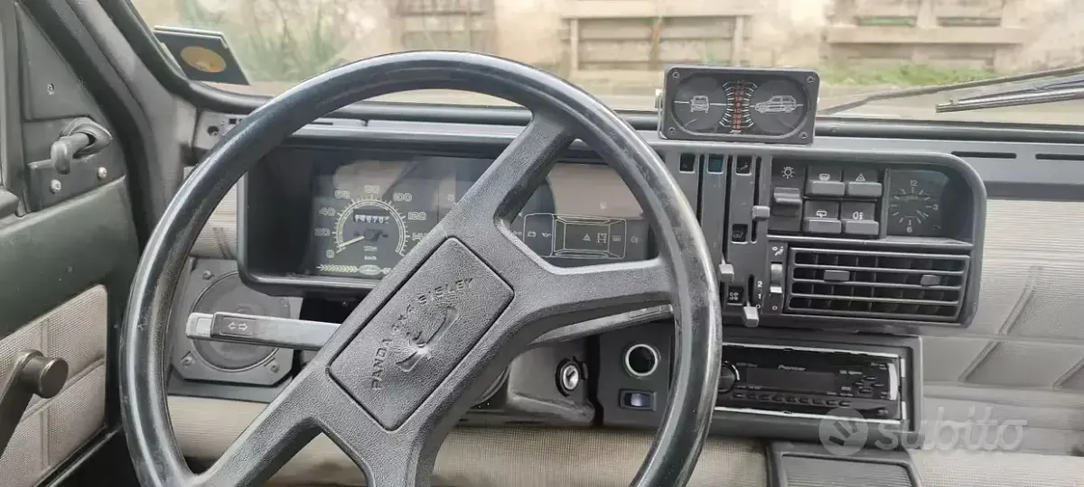Usata Fiat Panda 50 CV (36 kW) 1989 Verde Berlina