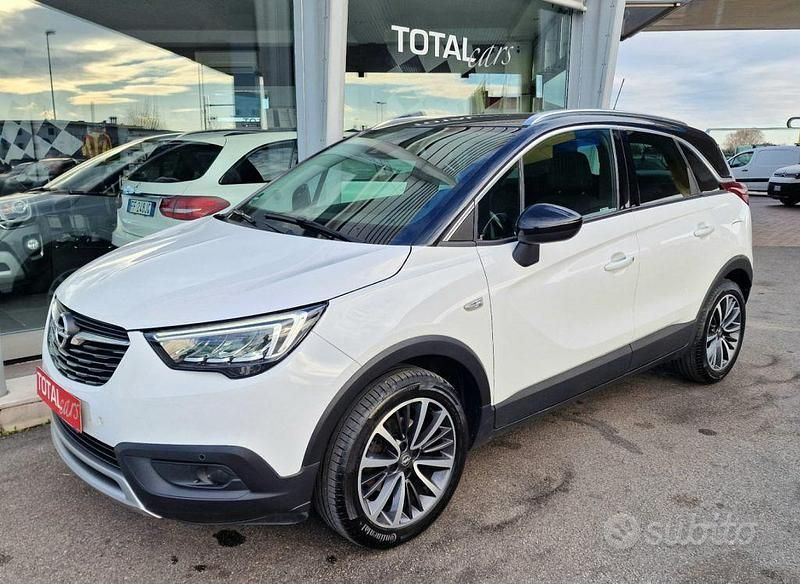 Bianco pastello Usata 2018 Opel Crossland X Ultimate SUV | 9900 € (Buon prezzo) - Immagine 1/4