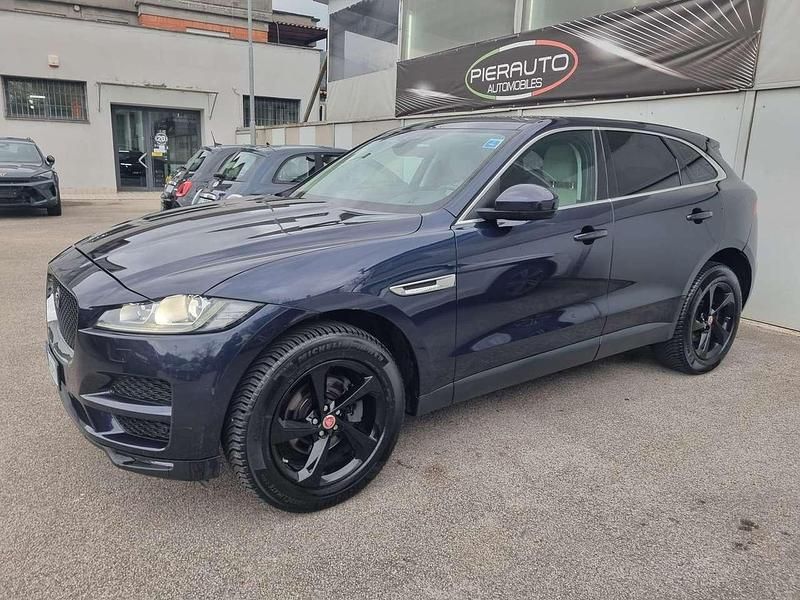 Usata Jaguar F-Pace R-Sport 179 CV (131 kW) 2019 Blu/azzurro SUV