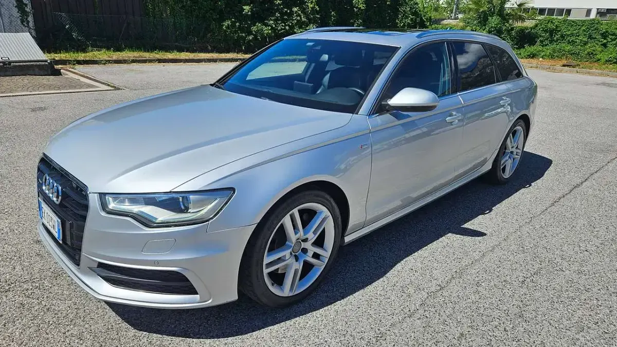 Usata Audi A6 S-Line 245 CV (180 kW) 2011 Argento Station wagon
