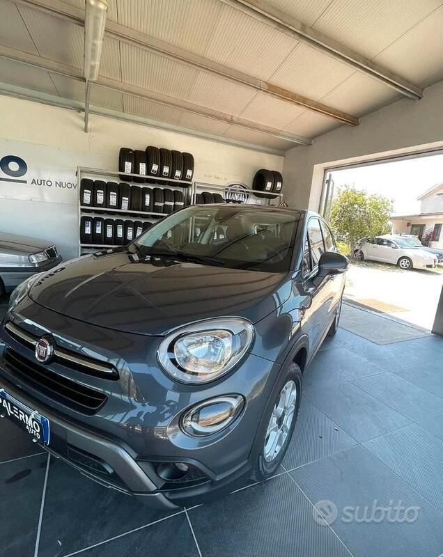 Usata Fiat 500X Cross 120 CV (88 kW) 2019 Grigio SUV