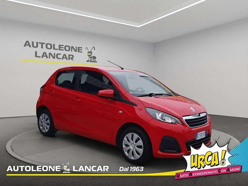 Rosso Usata 2020 Peugeot 108 Active Berlina | 8880 € (Buon prezzo) - Immagine 1/4