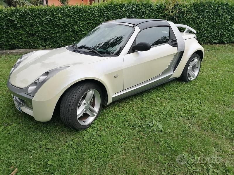 Usata Smart Roadster 82 CV (60 kW) 2005 Bianco Cabrio