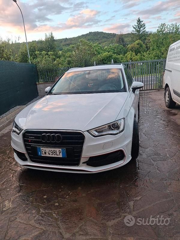 Bianco Usata 2014 Audi A3 Due volumi | 13.300 € (Buon prezzo) - Immagine 1/4