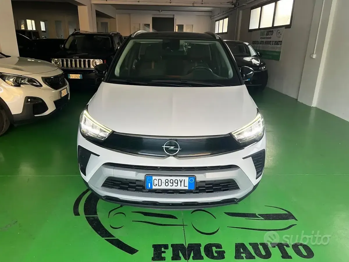 Usata Opel Crossland Elegance 83 CV (61 kW) 2021 Bianco SUV