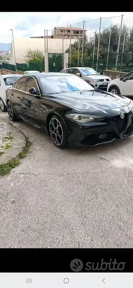 Usata Alfa Romeo Giulia Veloce 150 CV (110 kW) 2016 Nero Berlina