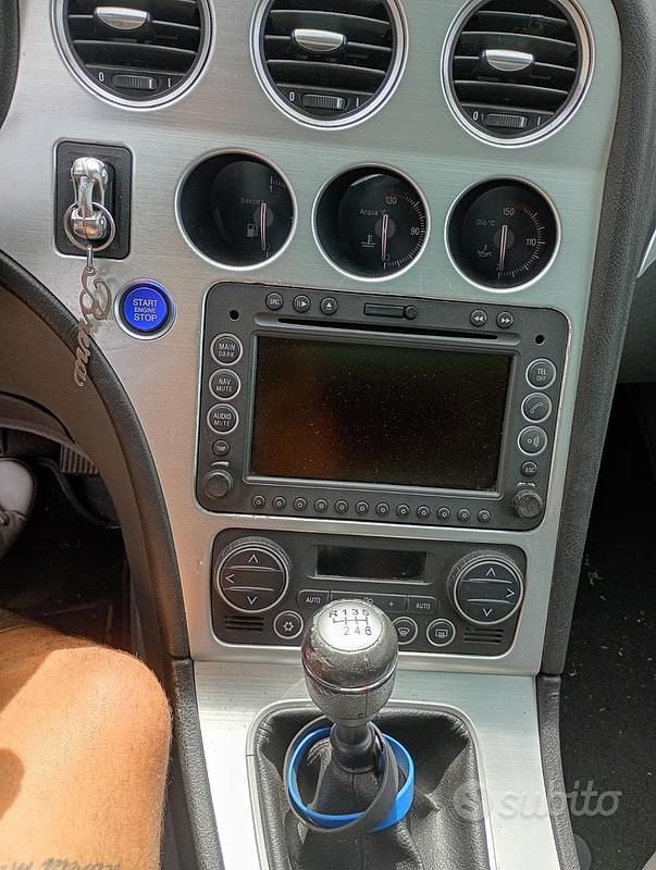 Usata Alfa Romeo Brera 185 CV (136 kW) 2006 Blu Coupé