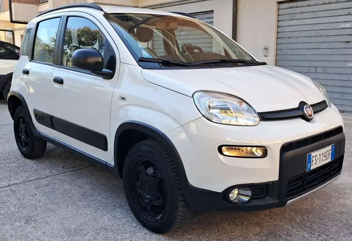 Usata Fiat Panda 4x4 95 CV (69 kW) 2018 Bianco Utilitaria
