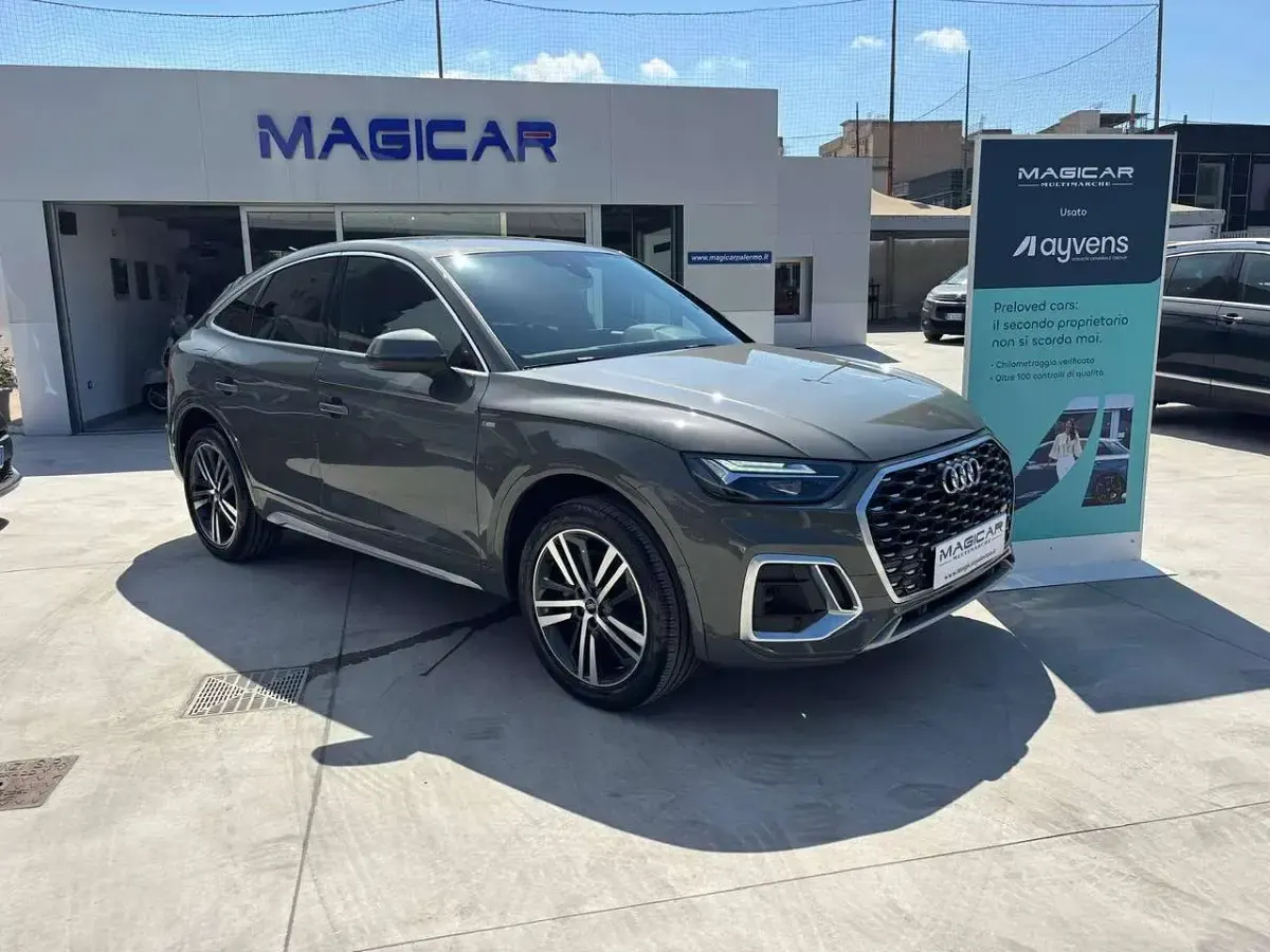 Usata Audi Q5 Sportback S-line plus 204 CV (150 kW) 2023 Grigio chronos met. SUV