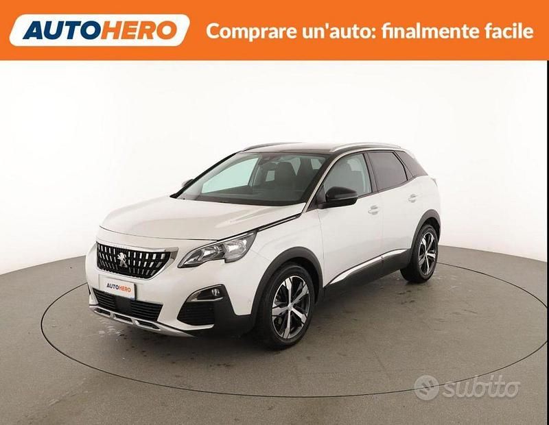 Usata Peugeot 3008 Allure 131 CV (96 kW) 2019 Bianco SUV