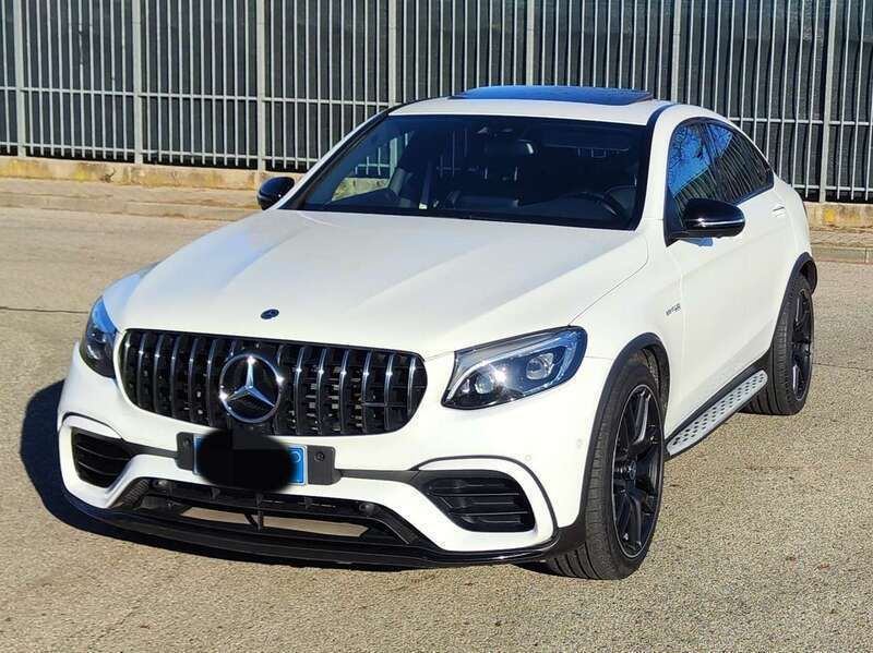 Usata Mercedes GLC63 AMG AMG 510 CV (375 kW) 2019 Bianco Coupé