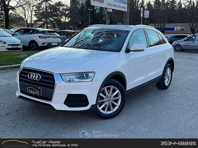 Usata Audi Q3 Business 120 CV (88 kW) 2017 Bianco SUV
