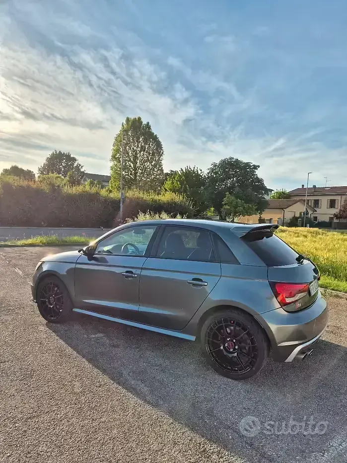 Usata Audi S1 231 CV (169 kW) 2015 Grigio Utilitaria