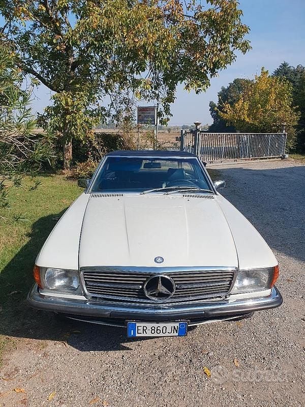Usata Mercedes SL450 1970 Bianco Cabrio