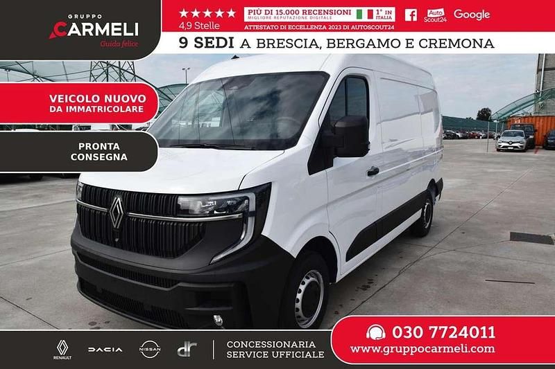 Nuova Renault Master 131 CV (96 kW) 2026 Bianco minerale  tinta opaca Monovolume