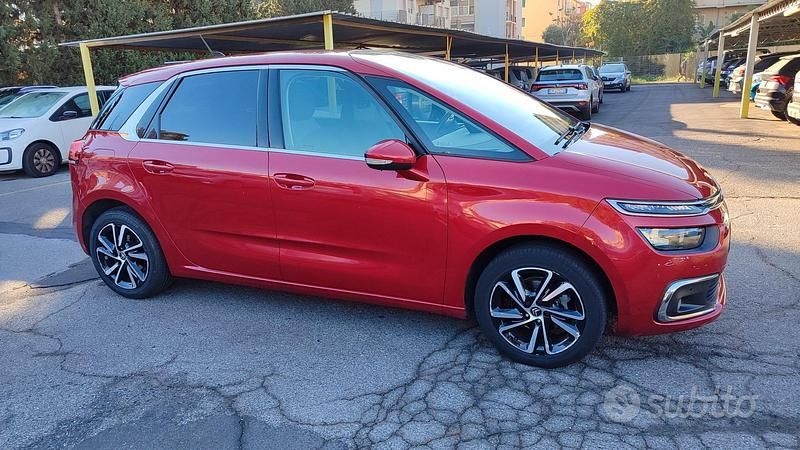 Usata Citroën C4 SpaceTourer Feel 130 CV (95 kW) 2019 Rosso Monovolume
