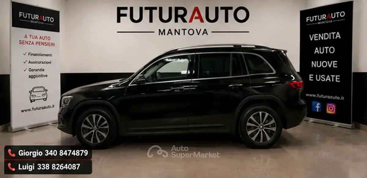 Usata Mercedes GLB180 116 CV (85 kW) 2023 Nero SUV
