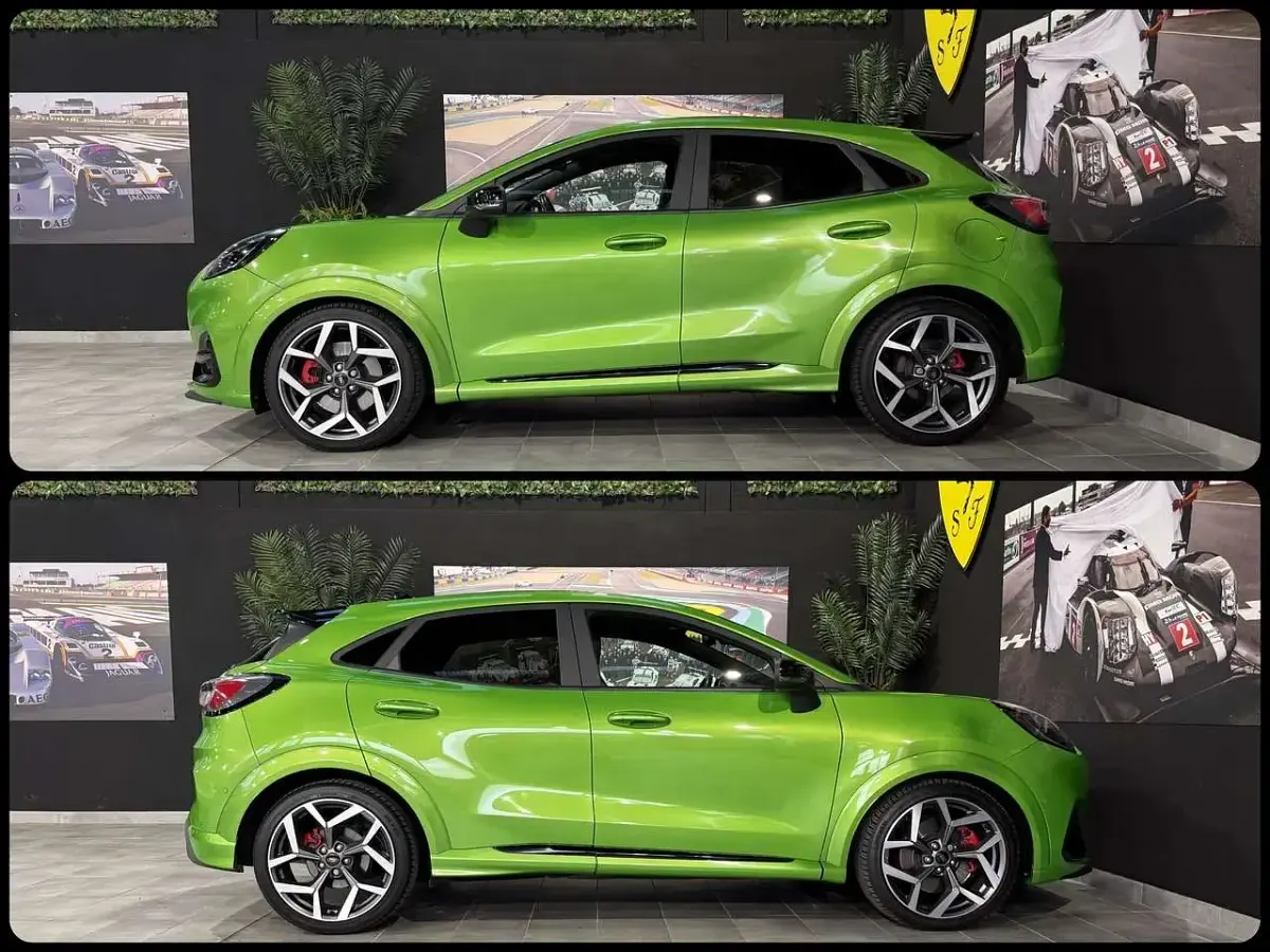 Usata Ford Puma ST 200 CV (147 kW) 2021 Mean green premium pearl SUV