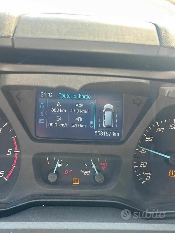 Usata Ford Transit Custom 2014 Nero Monovolume