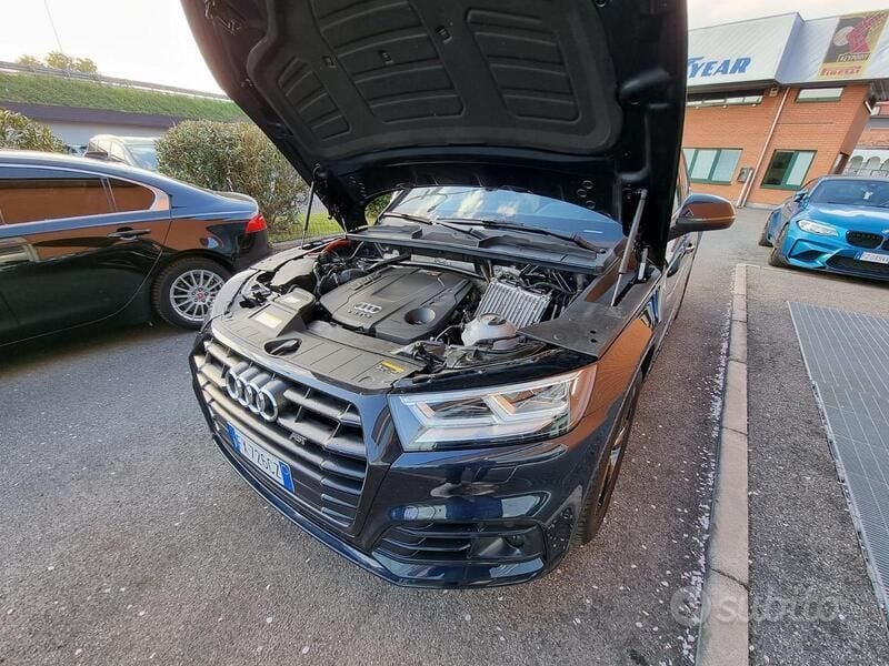 Usata Audi Q5 S-line plus 286 CV (210 kW) 2019 Blu SUV