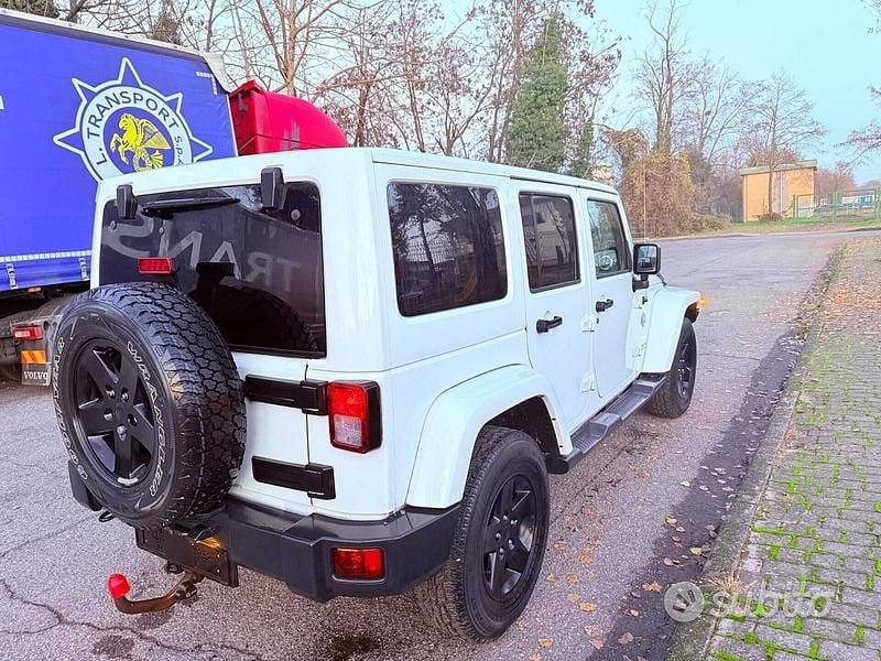 Usata Jeep Wrangler 284 CV (208 kW) 2012 Bianco SUV