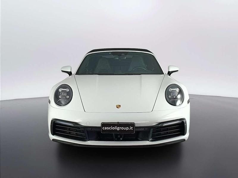 Usata Porsche 911 Carrera 4S Cabriolet 450 CV (330 kW) 2019 Bianco Cabrio
