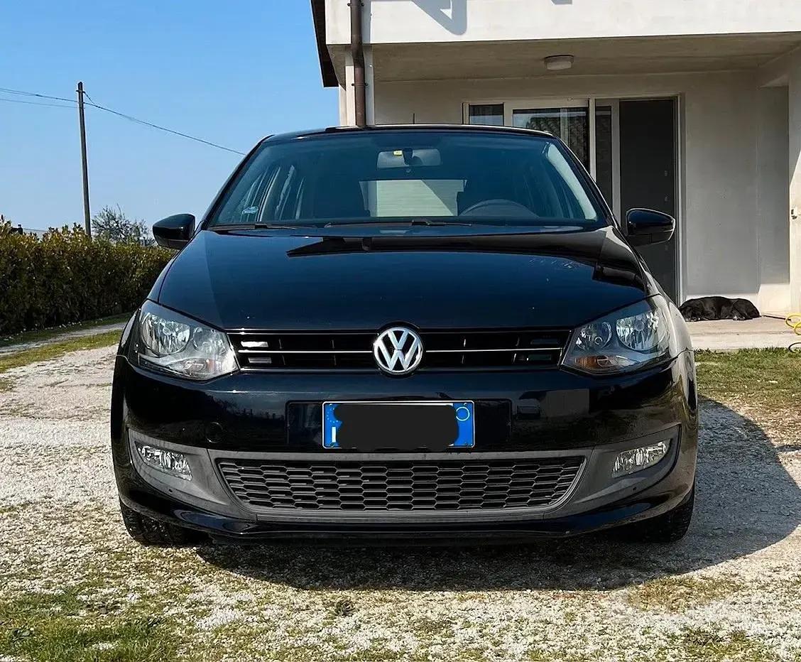 Usata VW Polo Comfortline 75 CV (55 kW) 2011 Nero Utilitaria