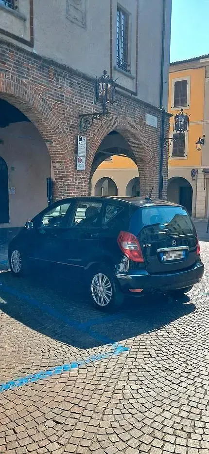 Usata Mercedes A170 116 CV (85 kW) 2009 Nero Berlina
