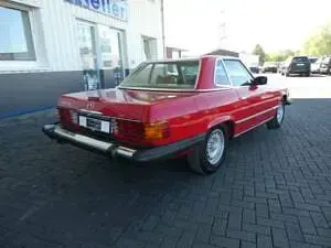 Usata Mercedes SL450 182 CV (133 kW) 1977 Rosso Cabrio