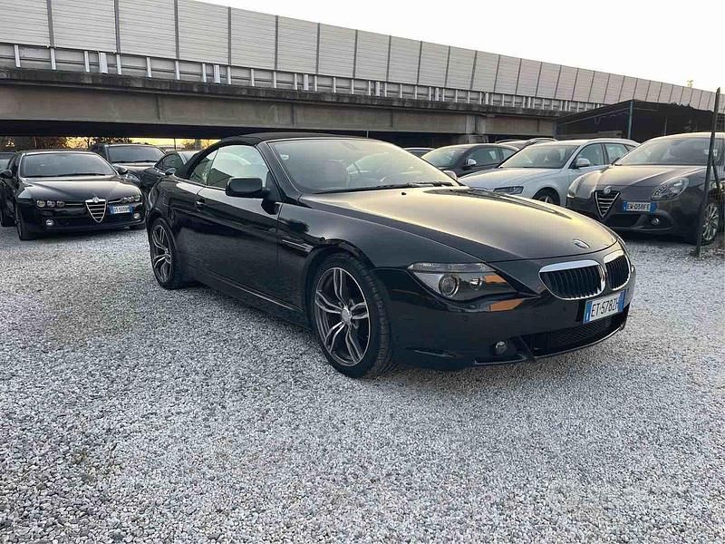 Begagnad BMW 630 Cabriolet 258 HK (189 kW) 2007 Svart Cab