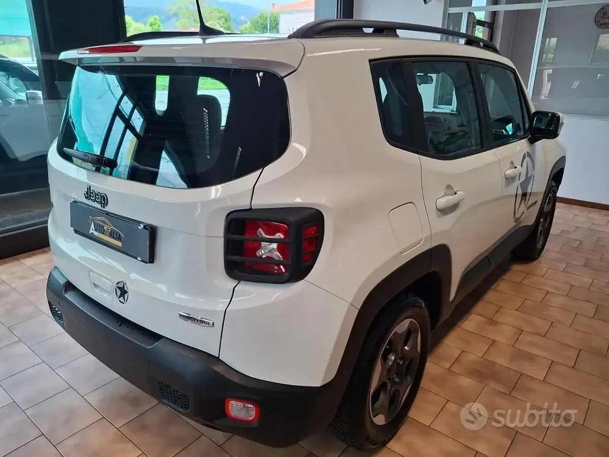 Usata Jeep Renegade Longitude 110 CV (80 kW) 2018 Bianco SUV