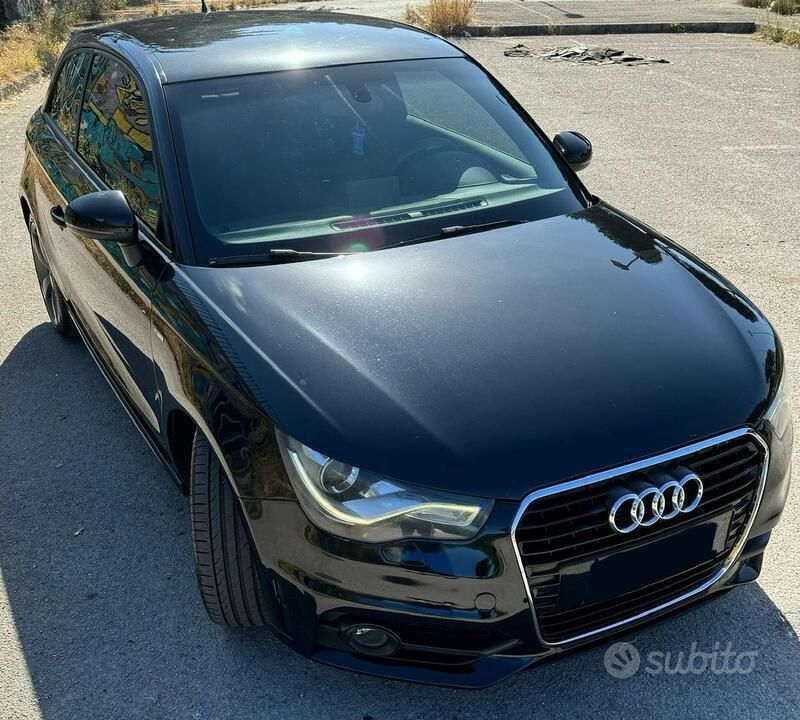 Usata Audi A1 S-Line 105 CV (77 kW) 2011 Nero Utilitaria