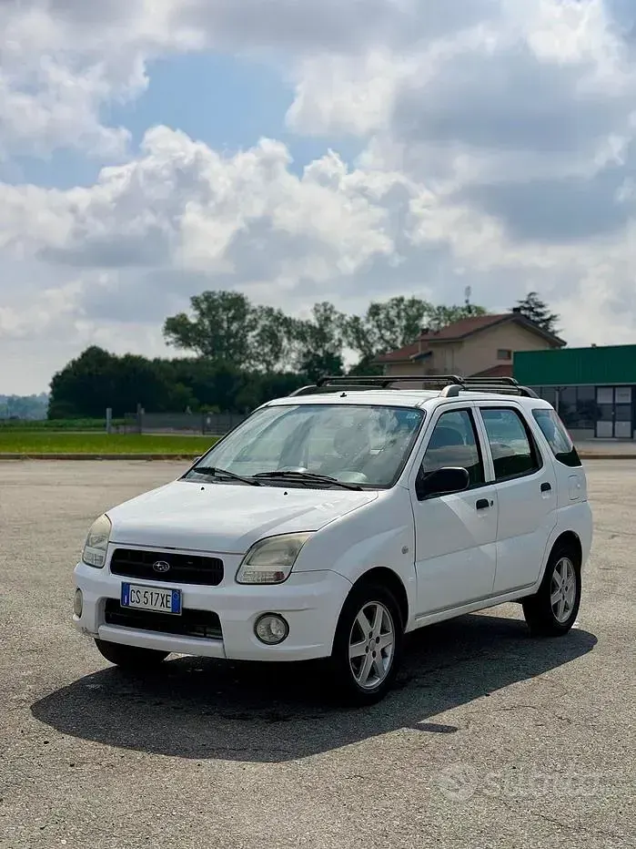 Usata Subaru Justy 94 CV (69 kW) 2005 Bianco Utilitaria