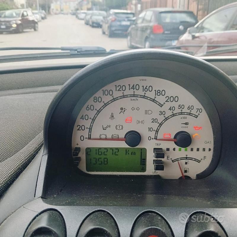 Usata Fiat Multipla Dynamic 103 CV (75 kW) 2010 Nero Monovolume