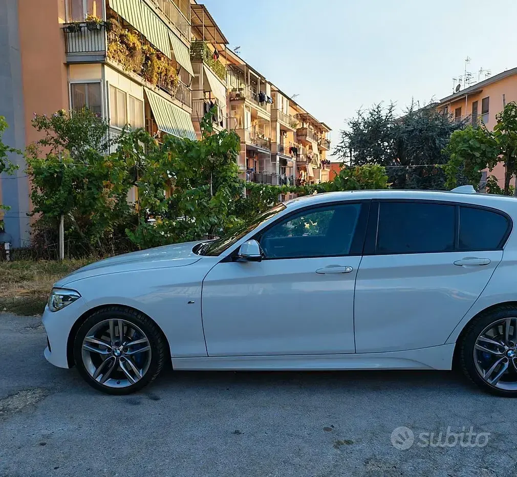 Usata BMW 125 M Sport 224 CV (164 kW) 2017 Bianco Berlina