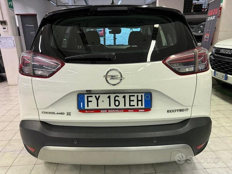 Usata Opel Crossland X 102 CV (75 kW) 2019 Bianco SUV