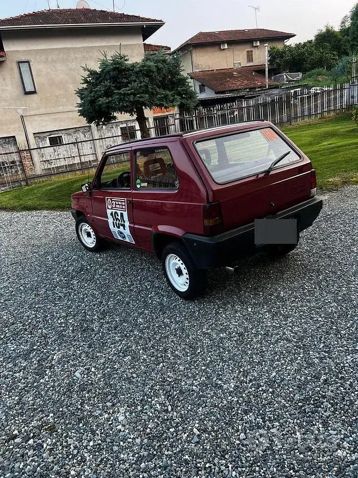 Usata Fiat Panda 54 CV (39 kW) 2003 Rosso Utilitaria