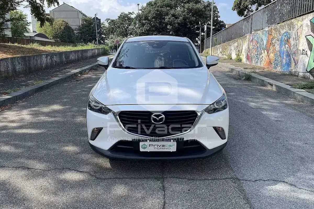 Usata Mazda CX-3 Evolve 104 CV (76 kW) 2018 Bianco SUV