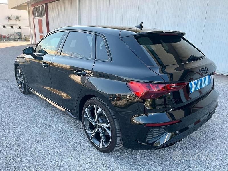 Usata Audi A3 Black Edition 150 CV (110 kW) 2022 Nero Berlina