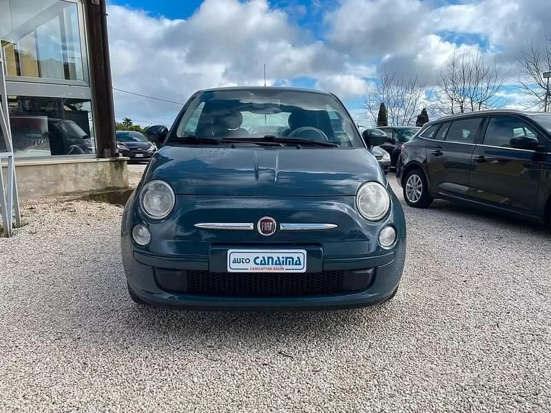 Usata Fiat 500 69 CV (50 kW) 2009 Blu Cabrio
