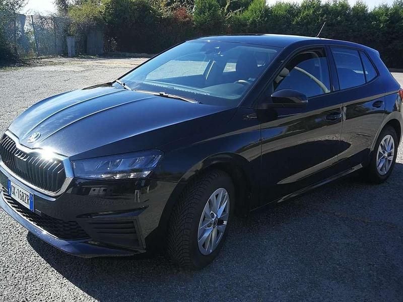 Usata Skoda Fabia Ambition 95 CV (69 kW) 2022 Nero Utilitaria