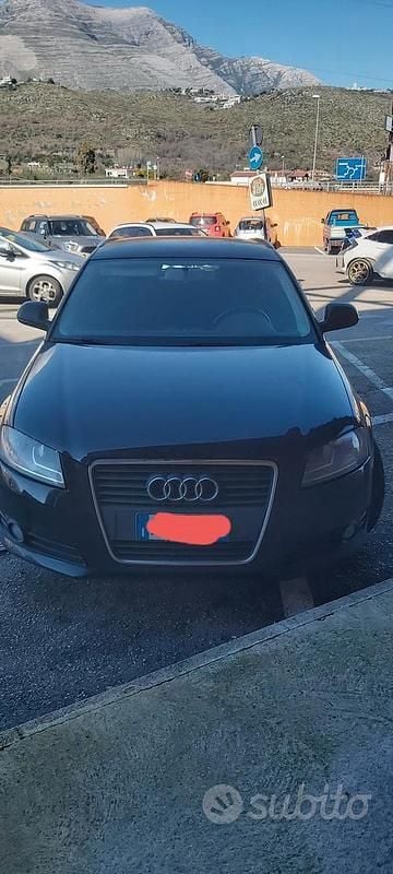 Usata Audi A3 2010 Nero Utilitaria