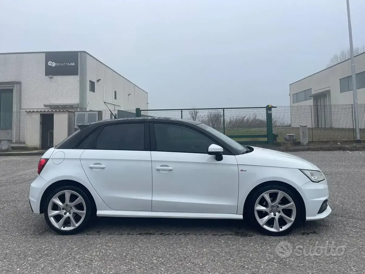 Usata Audi A1 Design 90 CV (66 kW) 2017 Bianco Utilitaria