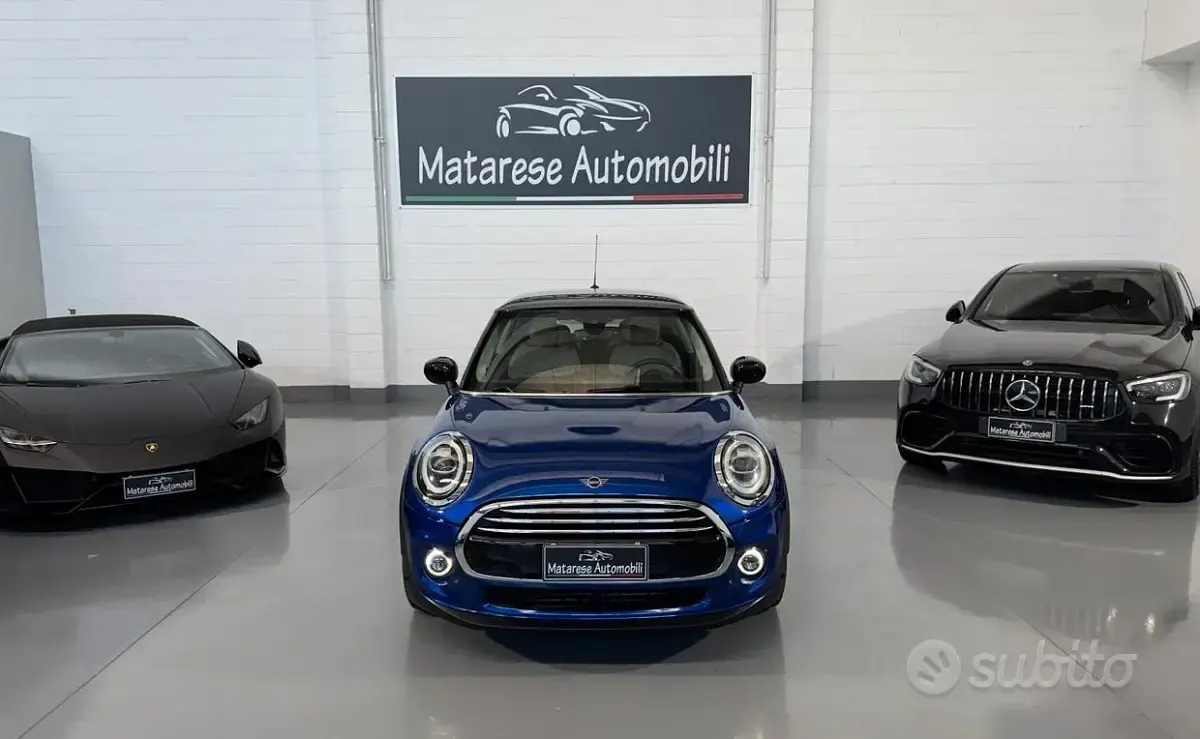 Usata Mini Cooper 136 CV (100 kW) 2020 Blu Utilitaria
