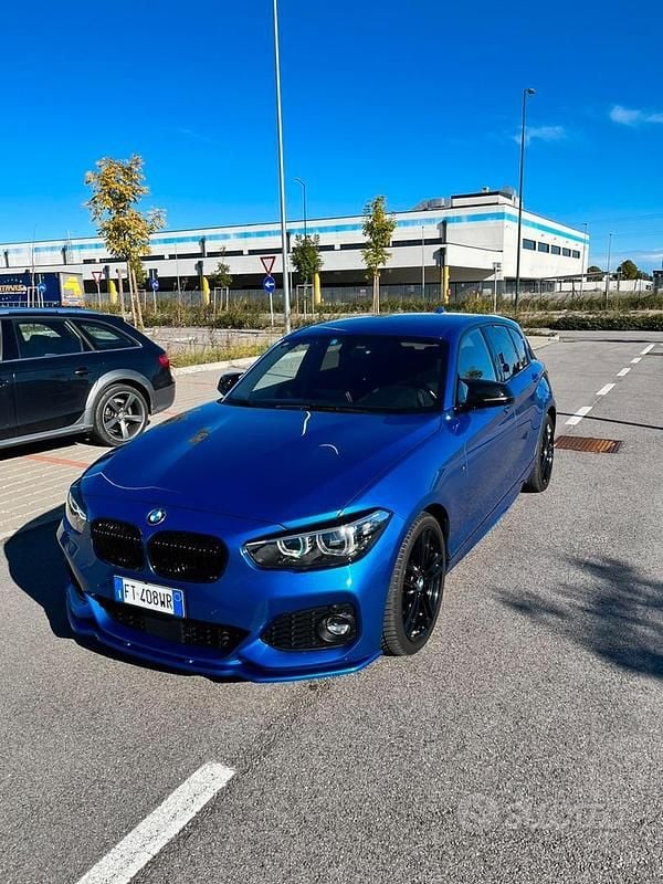 Usata BMW 120 Efficient Dynamics 184 CV (135 kW) 2019 Blu Utilitaria