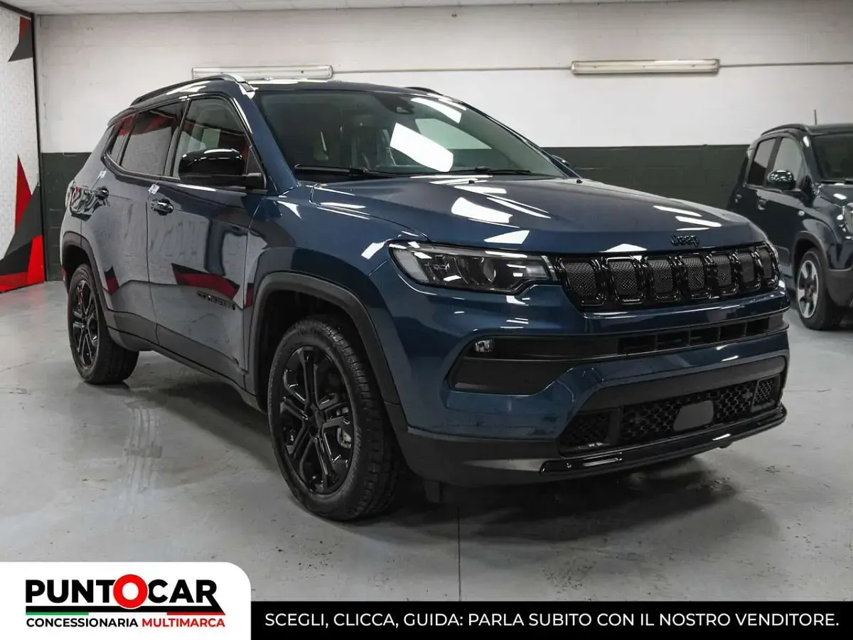 Usata Jeep Compass Night Eagle 131 CV (96 kW) 2023 Blu/azzurro SUV