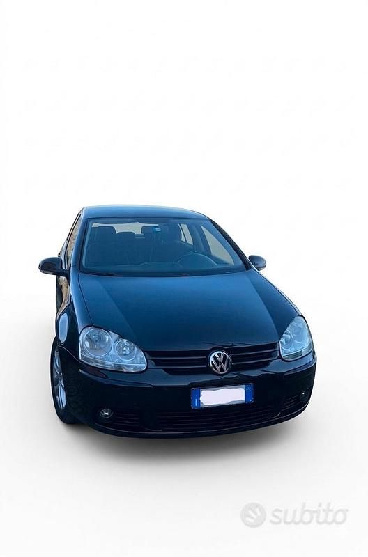 Usata VW Golf VI 2008 Nero Utilitaria