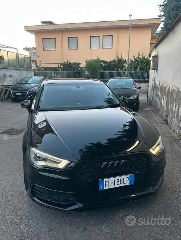 Usata Audi A3 150 CV (110 kW) 2015 Nero