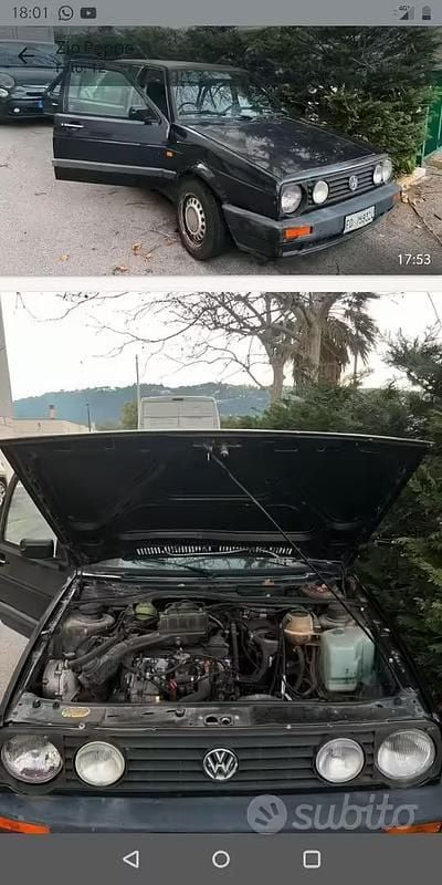 Usata VW Golf II 1990 Utilitaria